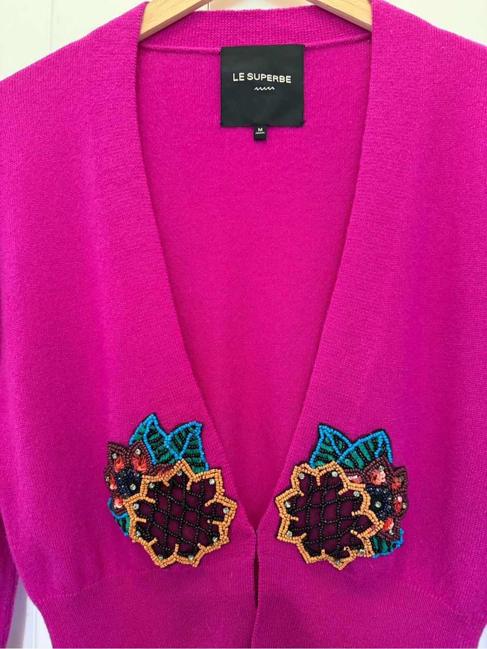 M Le Superbe cashmere cardigan